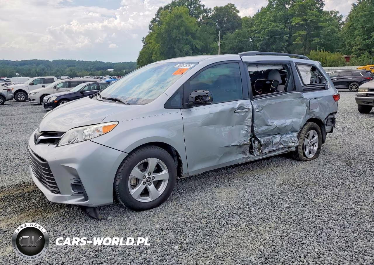 2020 Toyota Sienna Le VIN:5TDKZ3DC9LS053513 - 1