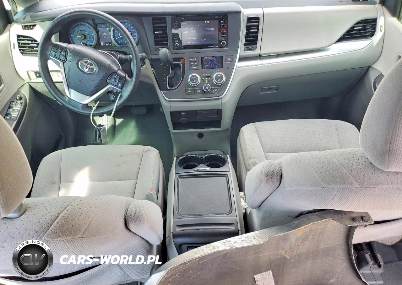 2020 Toyota Sienna Le VIN:5TDKZ3DC9LS053513 - 8