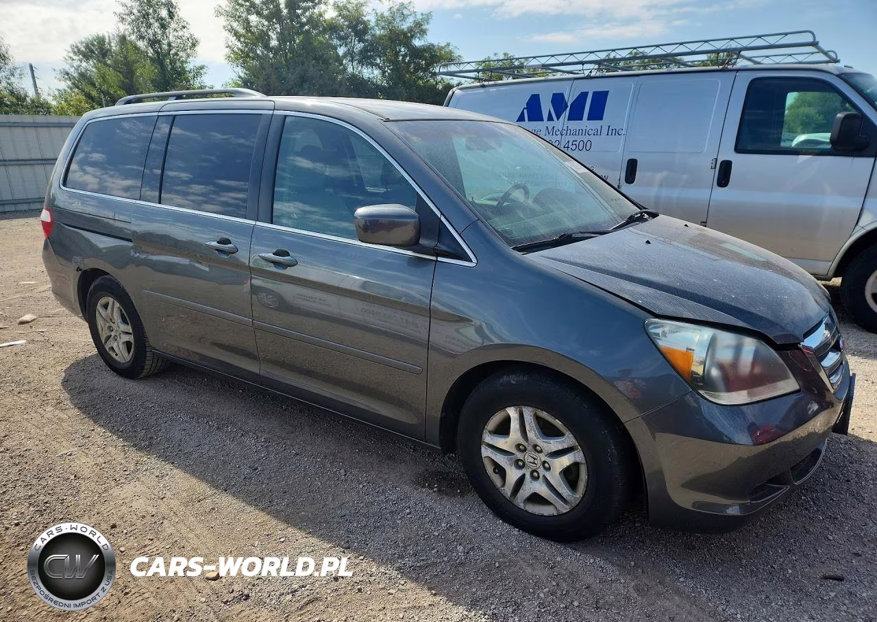 2007 Honda Odyssey Ex VIN:5FNRL38407B074179 - 4