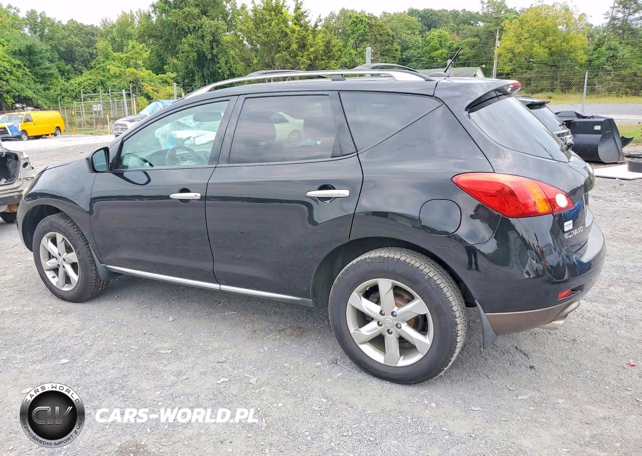 2010 Nissan Murano Sl VIN:JN8AZ1MW2AW130413 - 2
