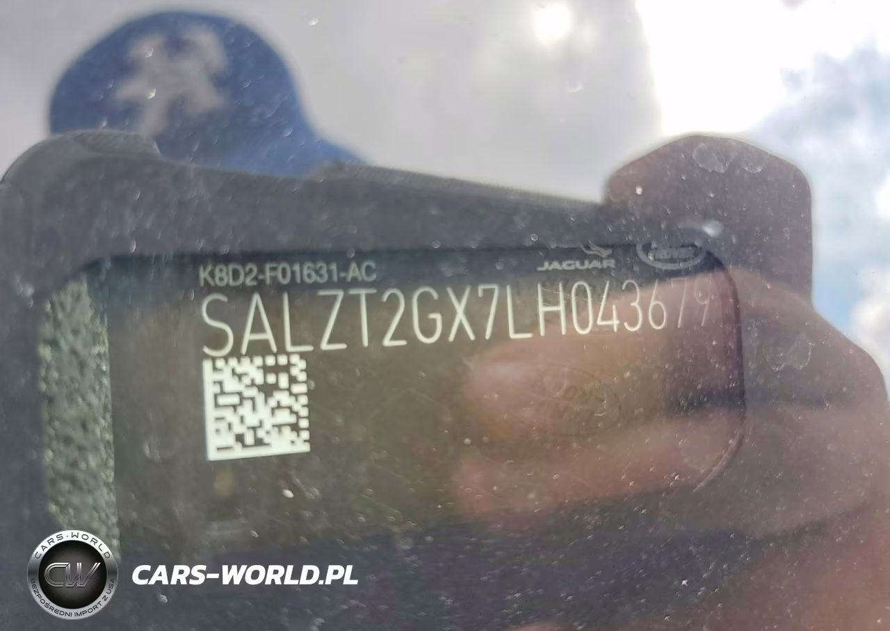 2020 Land Rover Range Rover Evoque S VIN:SALZT2GX7LH043679 - 13