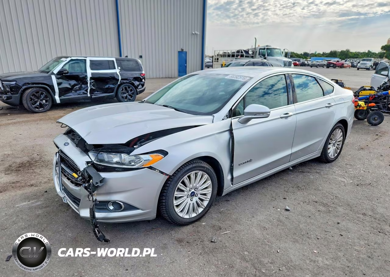 2014 Ford Fusion Se Hybrid VIN:3FA6P0LUXER118722 - 1