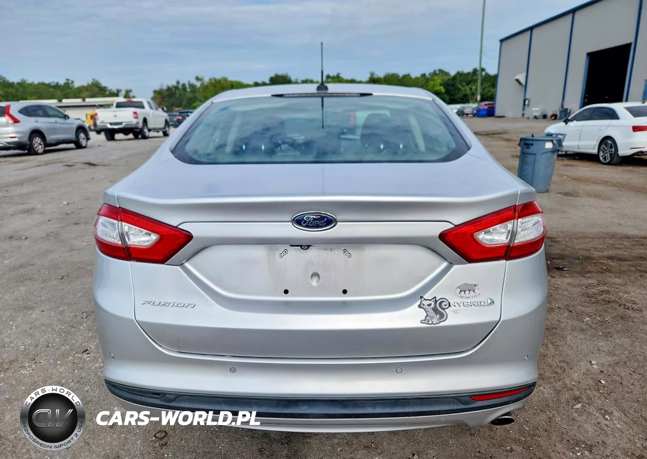 2014 Ford Fusion Se Hybrid VIN:3FA6P0LUXER118722 - 6
