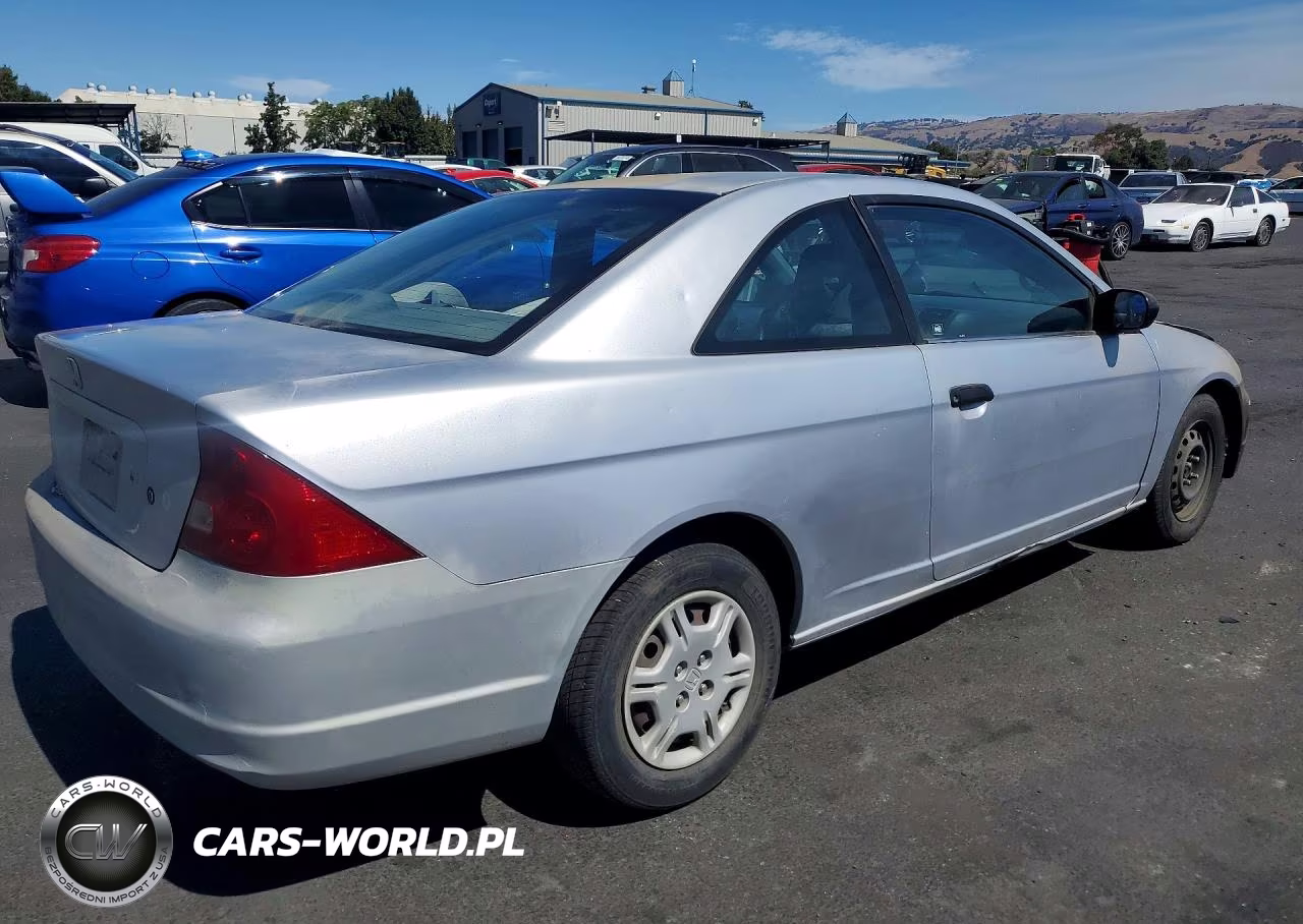 2001 Honda Civic Lx VIN:1HGEM225X1L000460 - 3