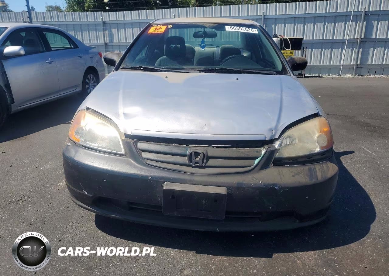 2001 Honda Civic Lx VIN:1HGEM225X1L000460 - 5