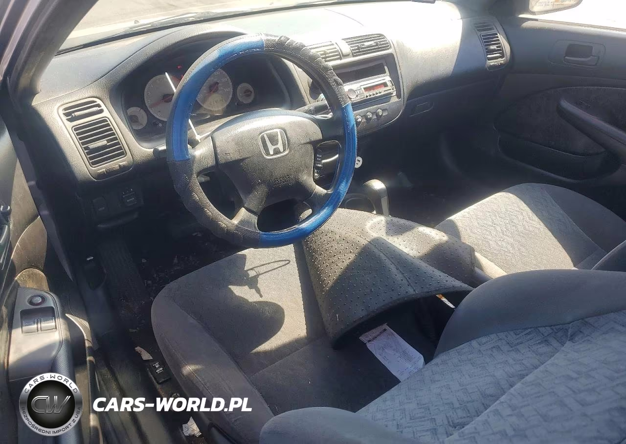 2001 Honda Civic Lx VIN:1HGEM225X1L000460 - 8