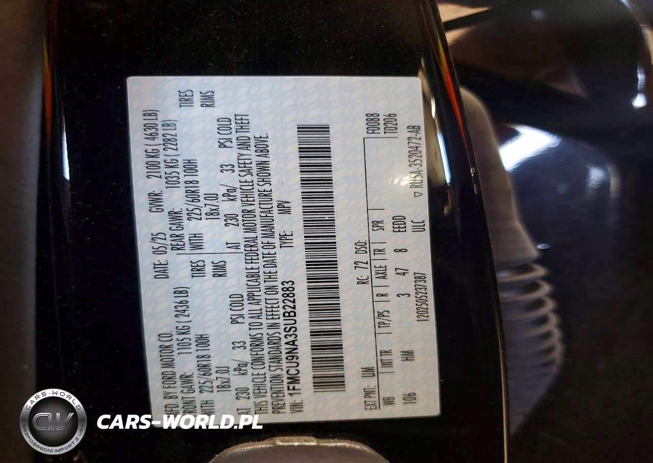 2025 Ford Escape St Line Select VIN:1FMCU9NA3SUB22883 - 12