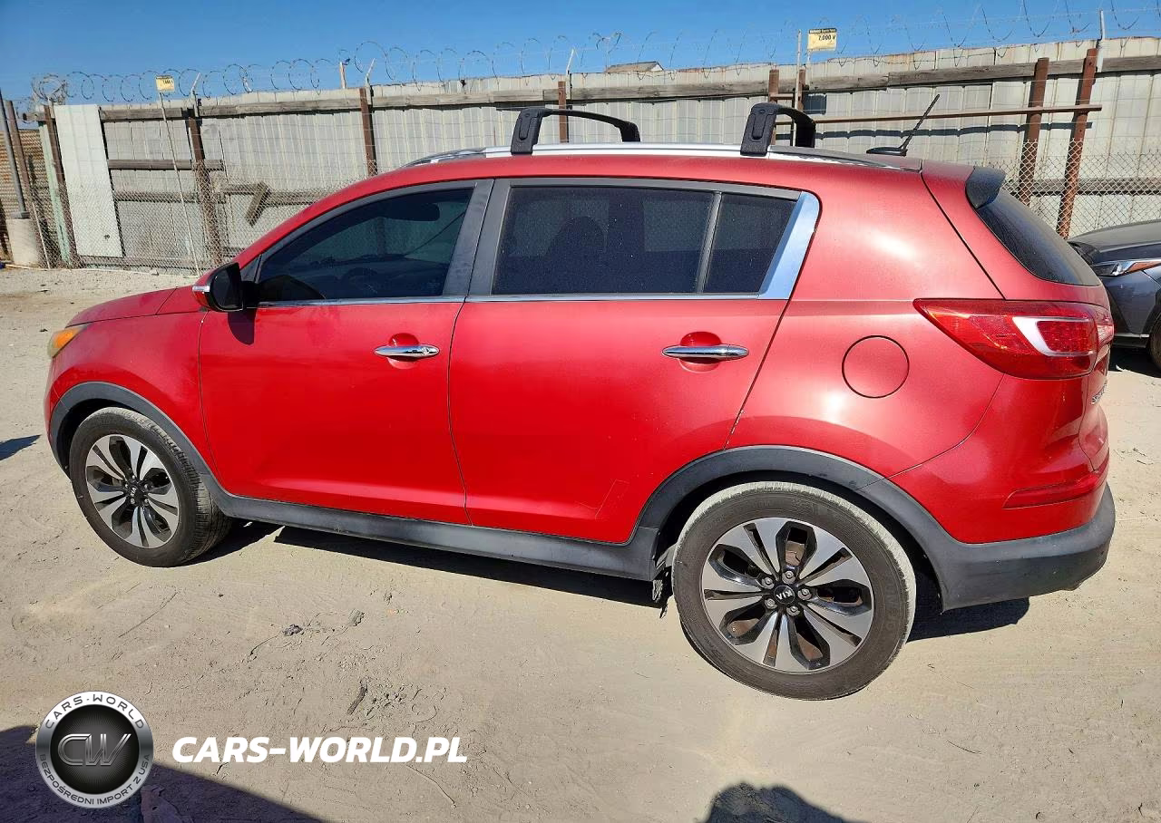 2012 Kia Sportage Sx VIN:KNDPC3A61C7349707 - 2