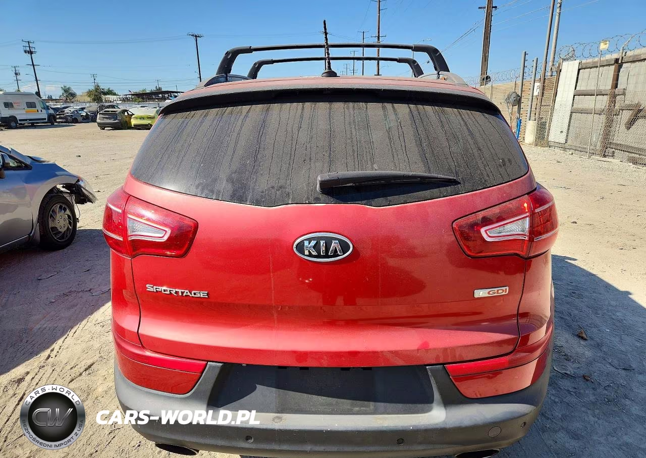 2012 Kia Sportage Sx VIN:KNDPC3A61C7349707 - 6