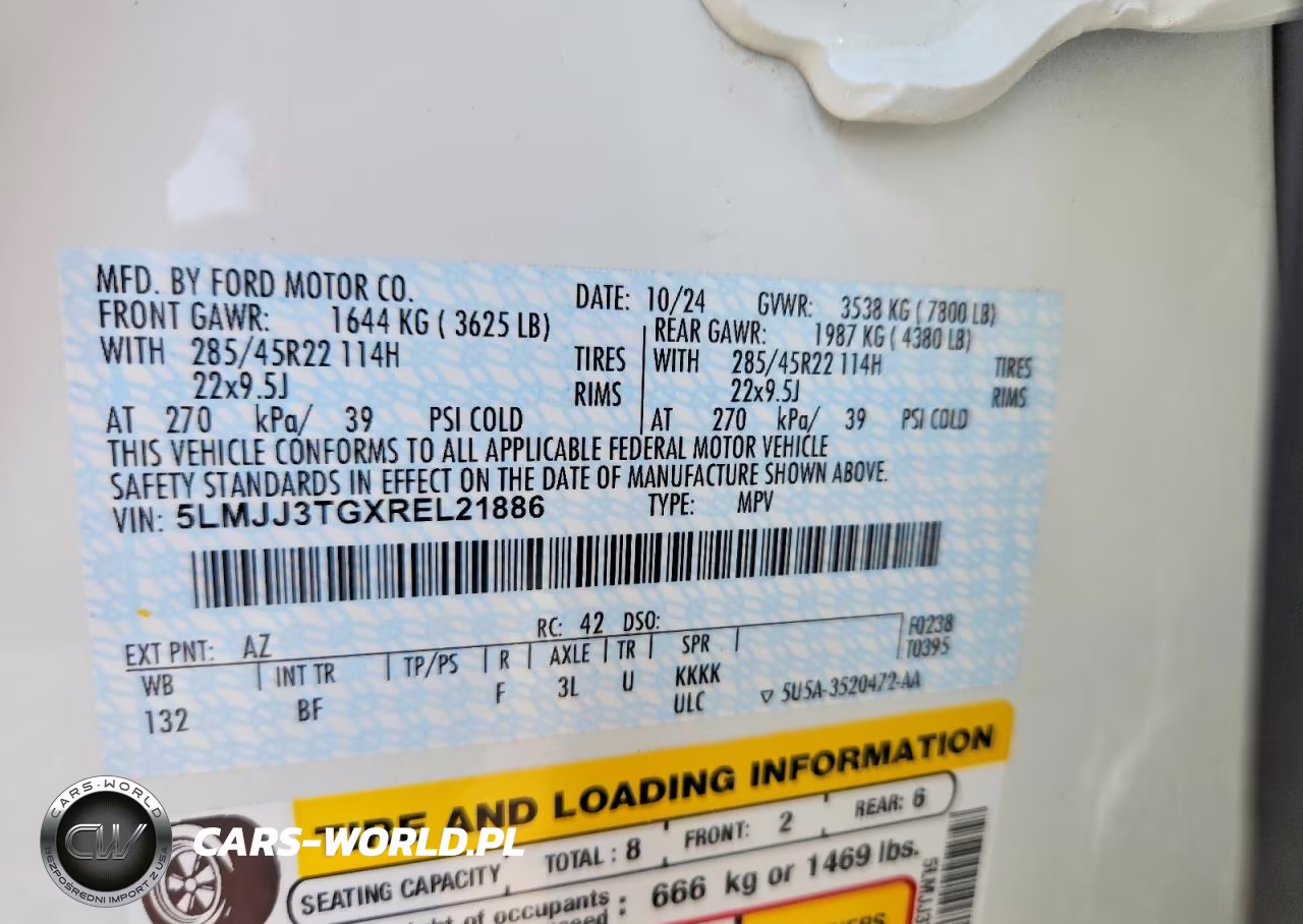2024 Lincoln Navigator L Black Label VIN:5LMJJ3TGXREL21886 - 12