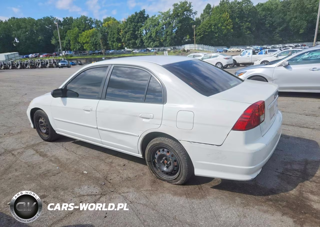 2004 Honda Civic Lx VIN:2HGES165X4H524932 - 2