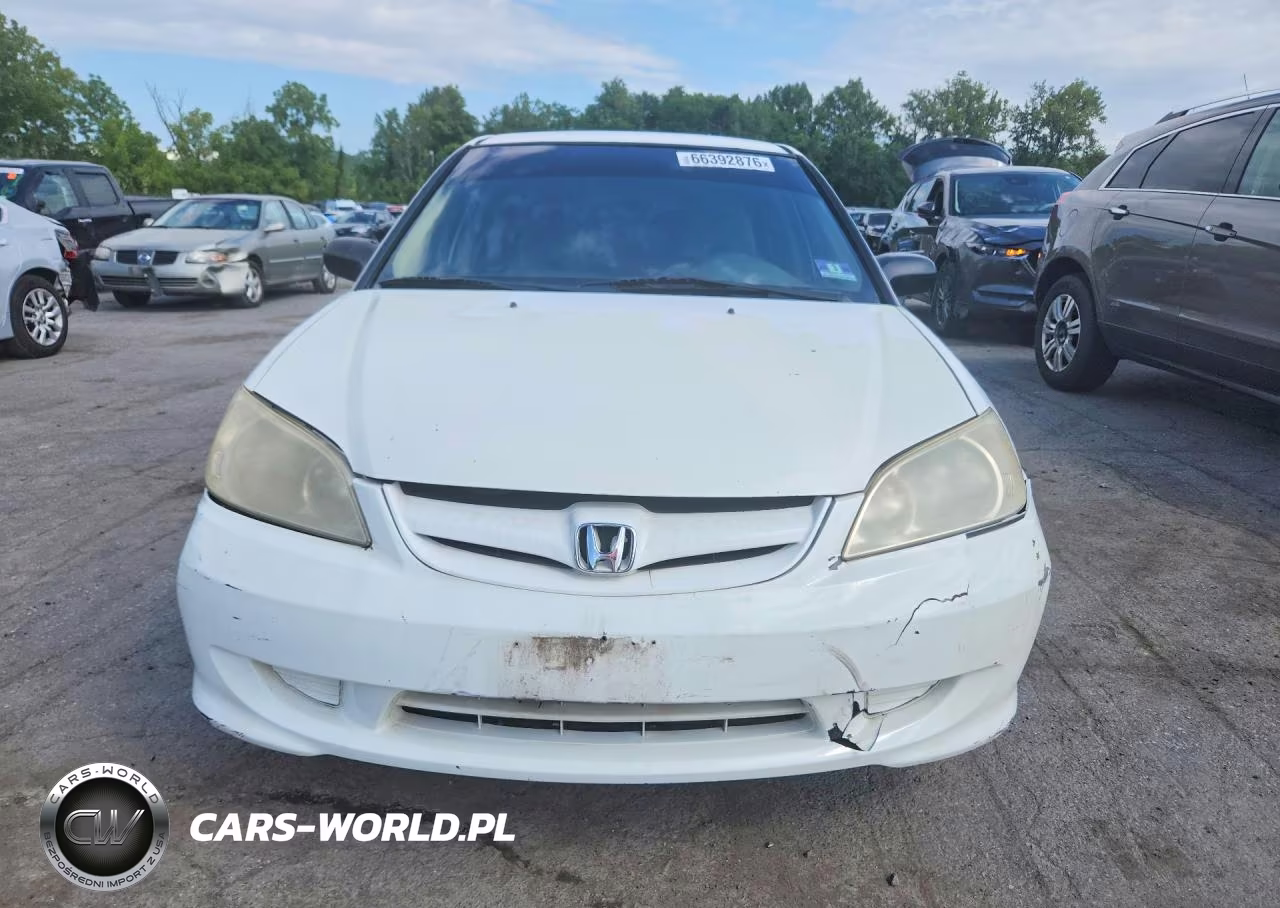 2004 Honda Civic Lx VIN:2HGES165X4H524932 - 5