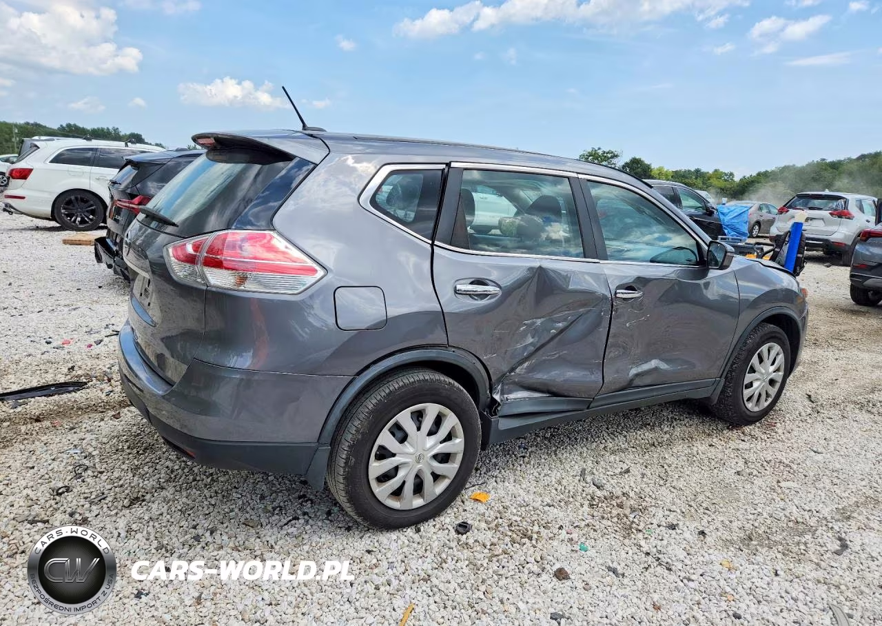 2015 Nissan Rogue S VIN:KNMAT2MT8FP565902 - 3