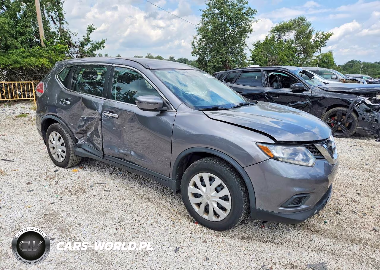 2015 Nissan Rogue S VIN:KNMAT2MT8FP565902 - 4