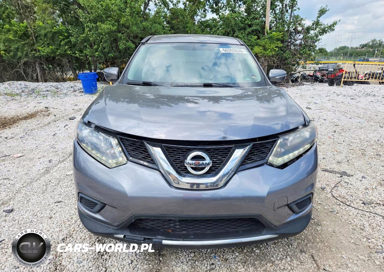 2015 Nissan Rogue S VIN:KNMAT2MT8FP565902 - 5