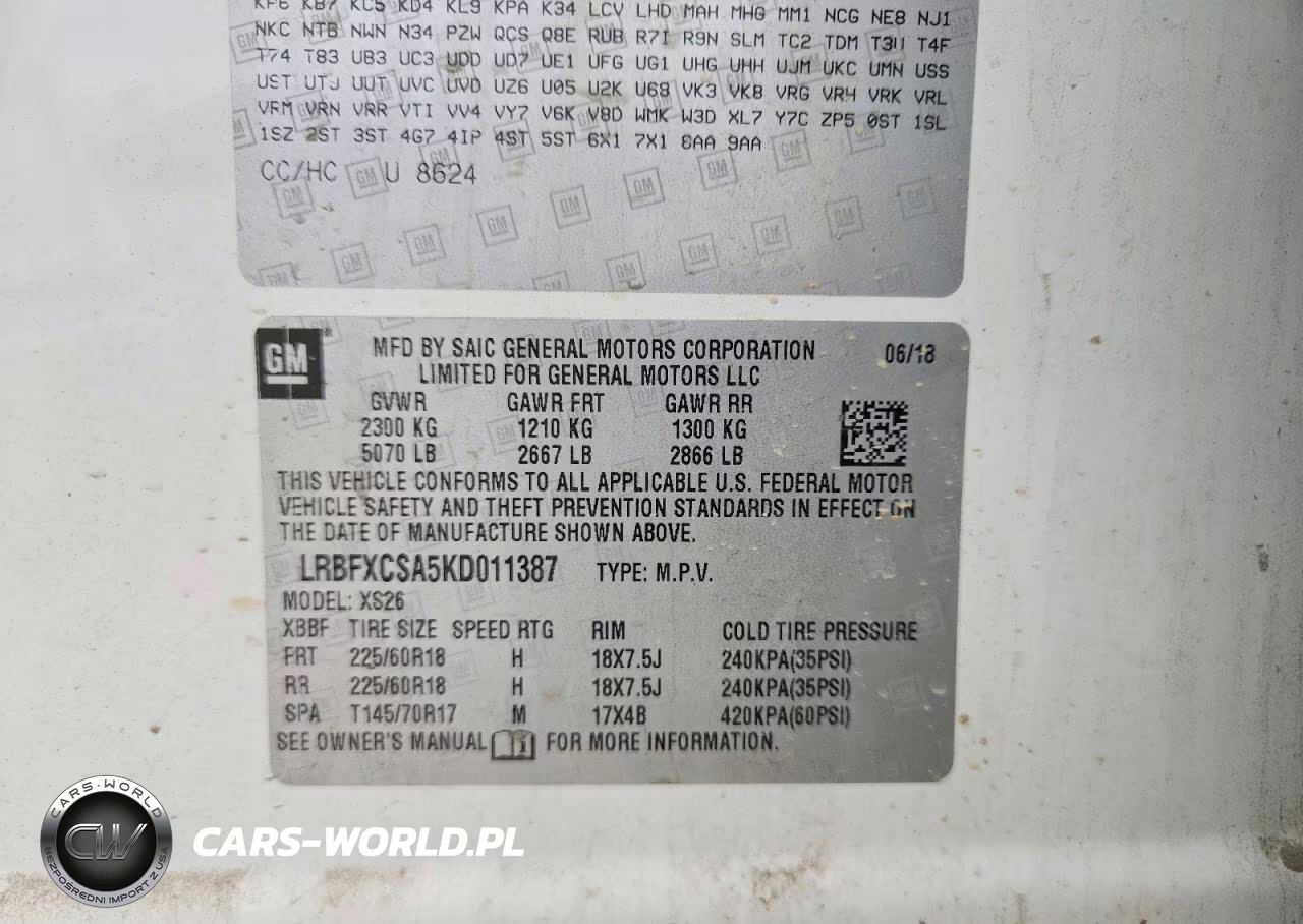 2019 Buick Envision Essence VIN:LRBFXCSA5KD011387 - 12