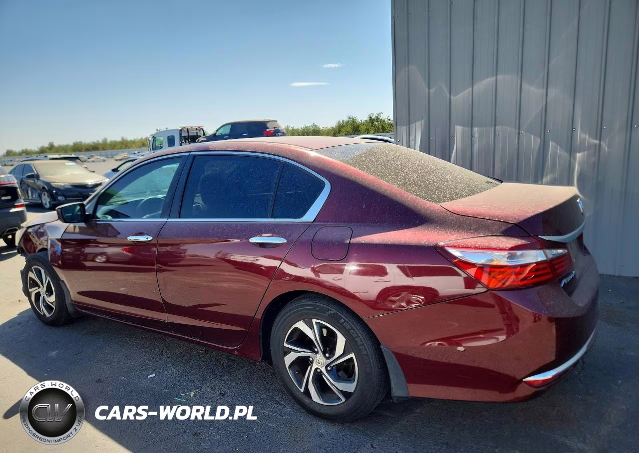 2016 Honda Accord Lx VIN:1HGCR2F36GA050701 - 2