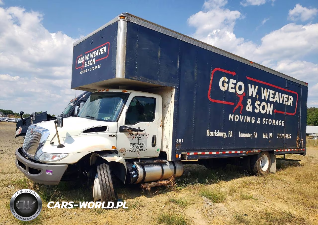 2021 International Mv607 Box Truck VIN:3HAEUMMN7ML112385 - 1