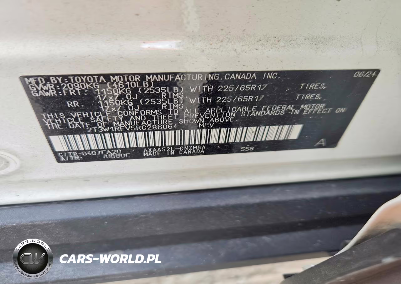 2024 Toyota Rav4 Xle VIN:2T3W1RFV5RC286064 - 13