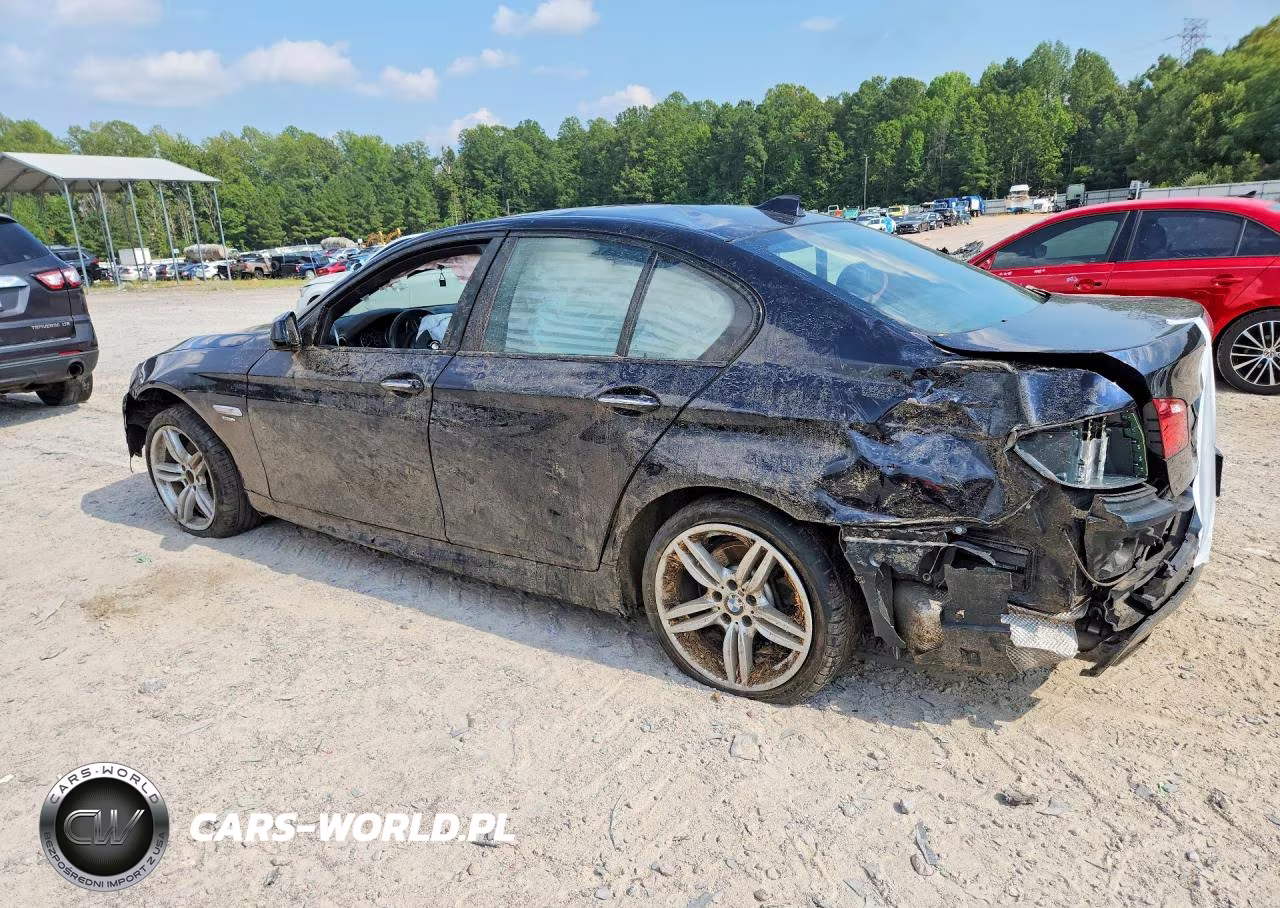 2012 BMW 550 I VIN:WBAFR9C58CDX79394 - 2