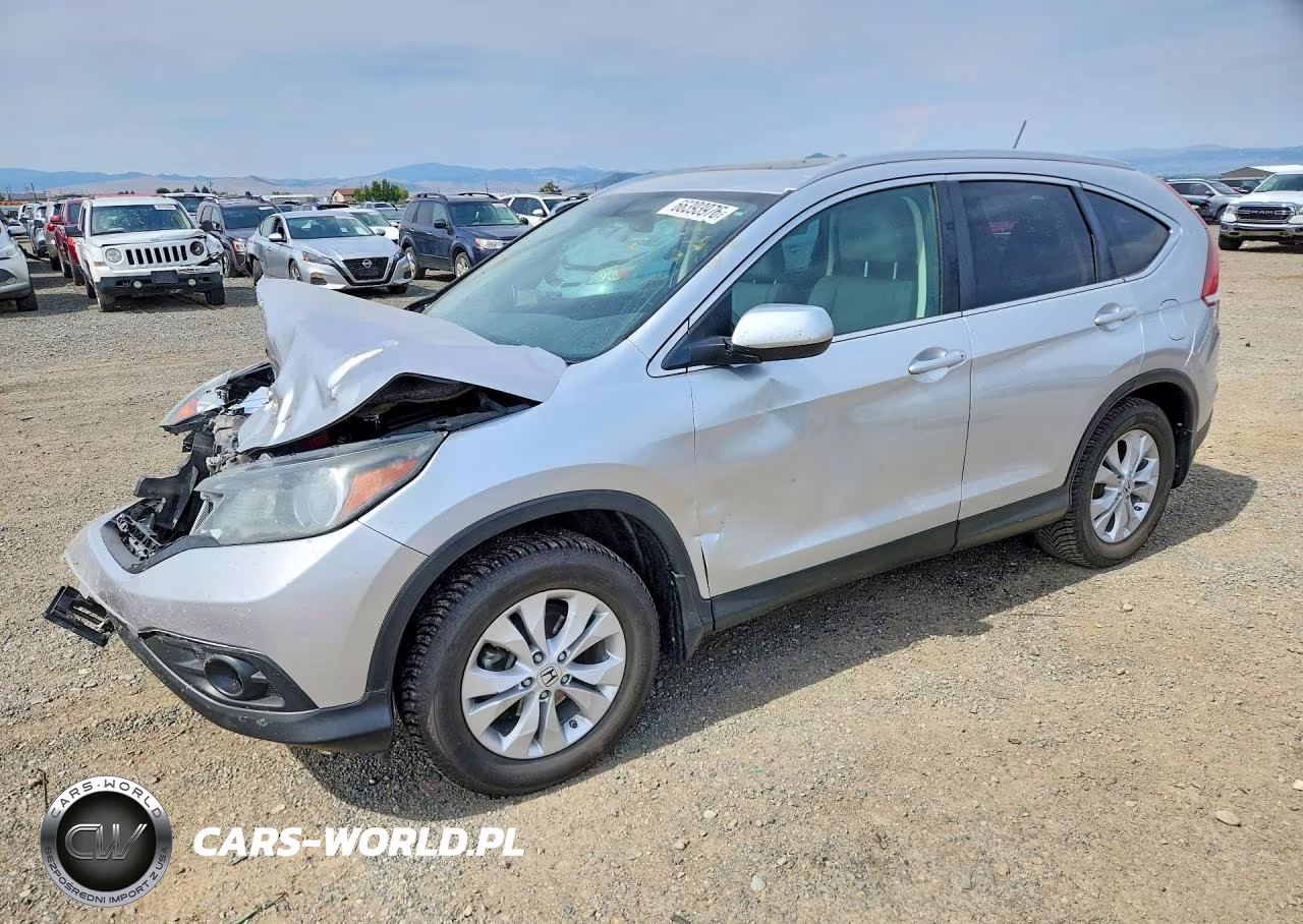 2013 Honda Cr-V Exl VIN:2HKRM4H71DH670217 - 1