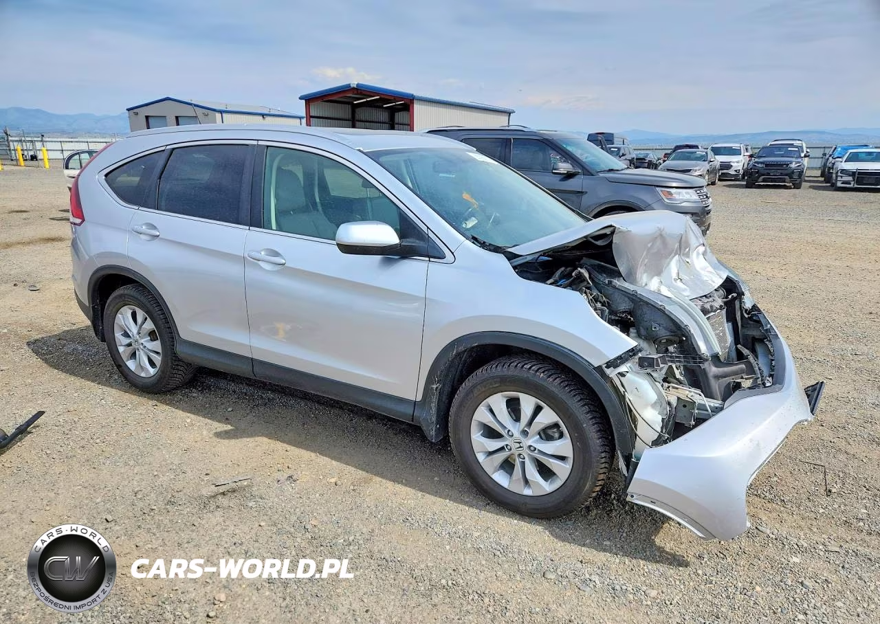 2013 Honda Cr-V Exl VIN:2HKRM4H71DH670217 - 4