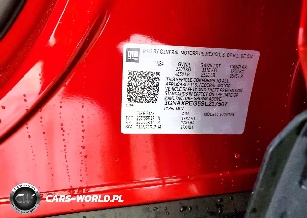 2025 Chevrolet Equinox Lt VIN:3GNAXPEG5SL217507 - 13