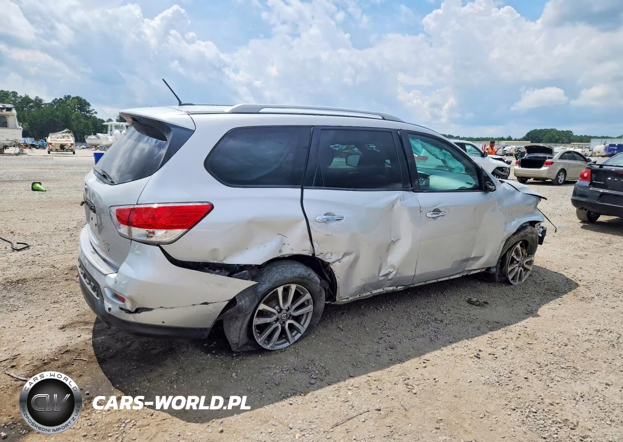 2014 Nissan Pathfinder Sv VIN:5N1AR2MM6EC720892 - 3
