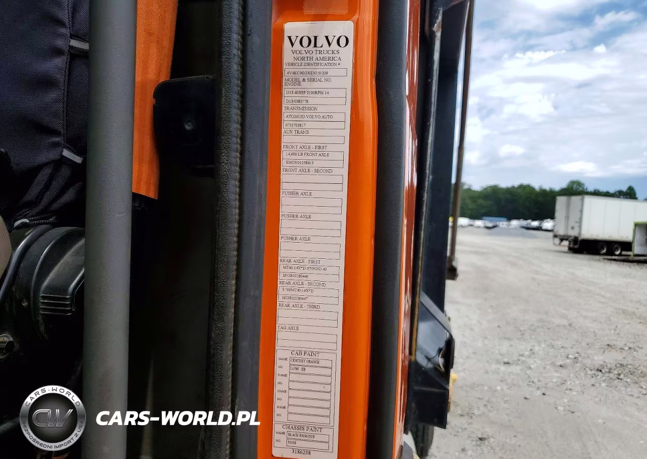VOLVO VHD VIN:4V4KC9EGXEN151209 - 12
