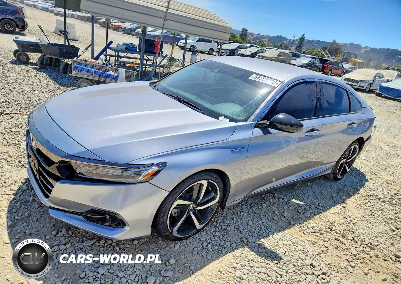 2022 Honda Accord Hybrid Sport VIN:1HGCV3F20NA027825 - 1