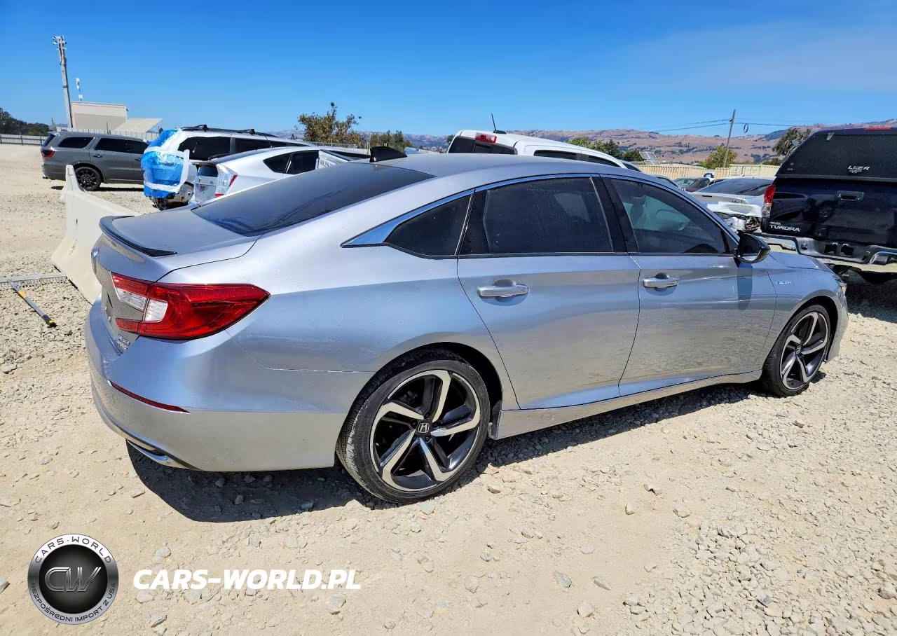 2022 Honda Accord Hybrid Sport VIN:1HGCV3F20NA027825 - 3