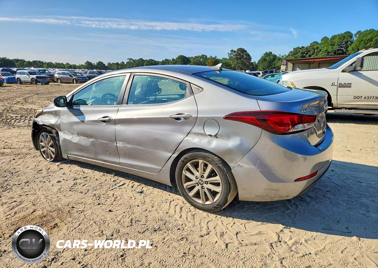 2015 Hyundai Elantra Se VIN:KMHDH4AE2FU298298 - 2