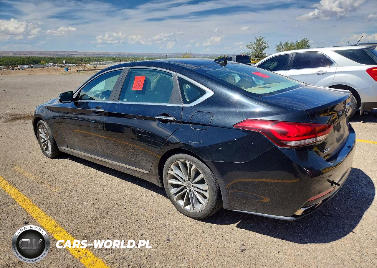2017 Genesis G80 3.8 VIN:KMHGN4JE5HU185633 - 2