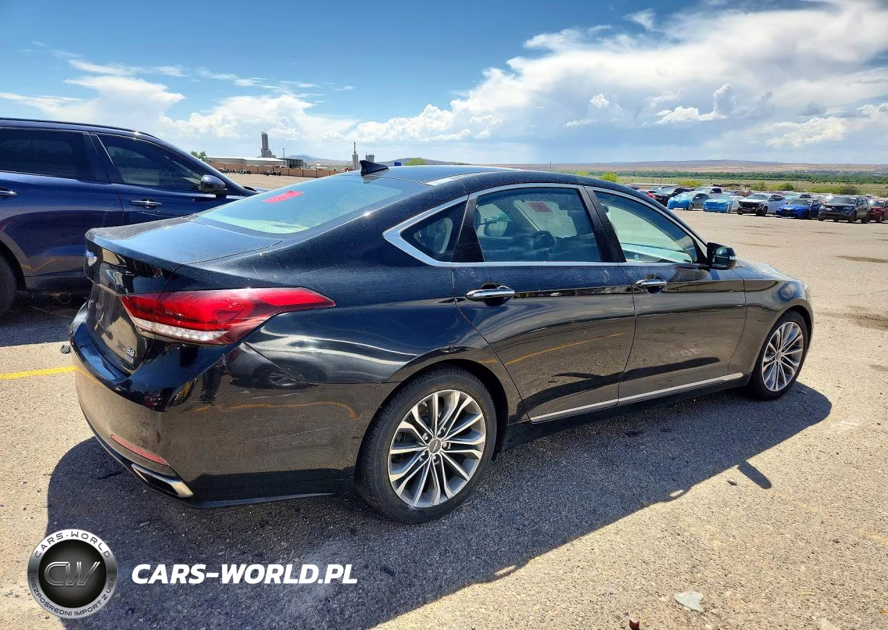2017 Genesis G80 3.8 VIN:KMHGN4JE5HU185633 - 3