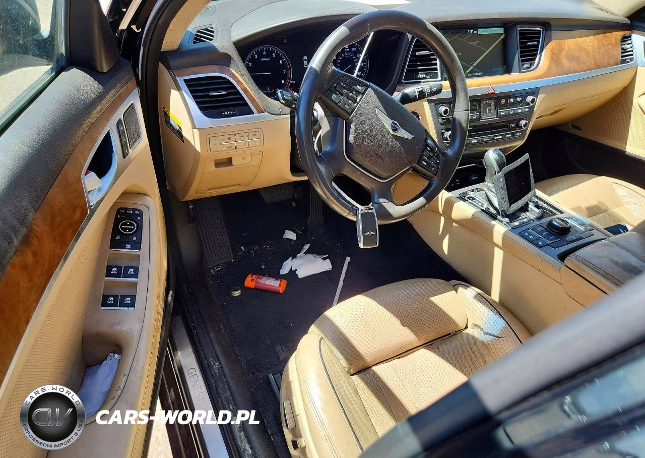 2017 Genesis G80 3.8 VIN:KMHGN4JE5HU185633 - 8