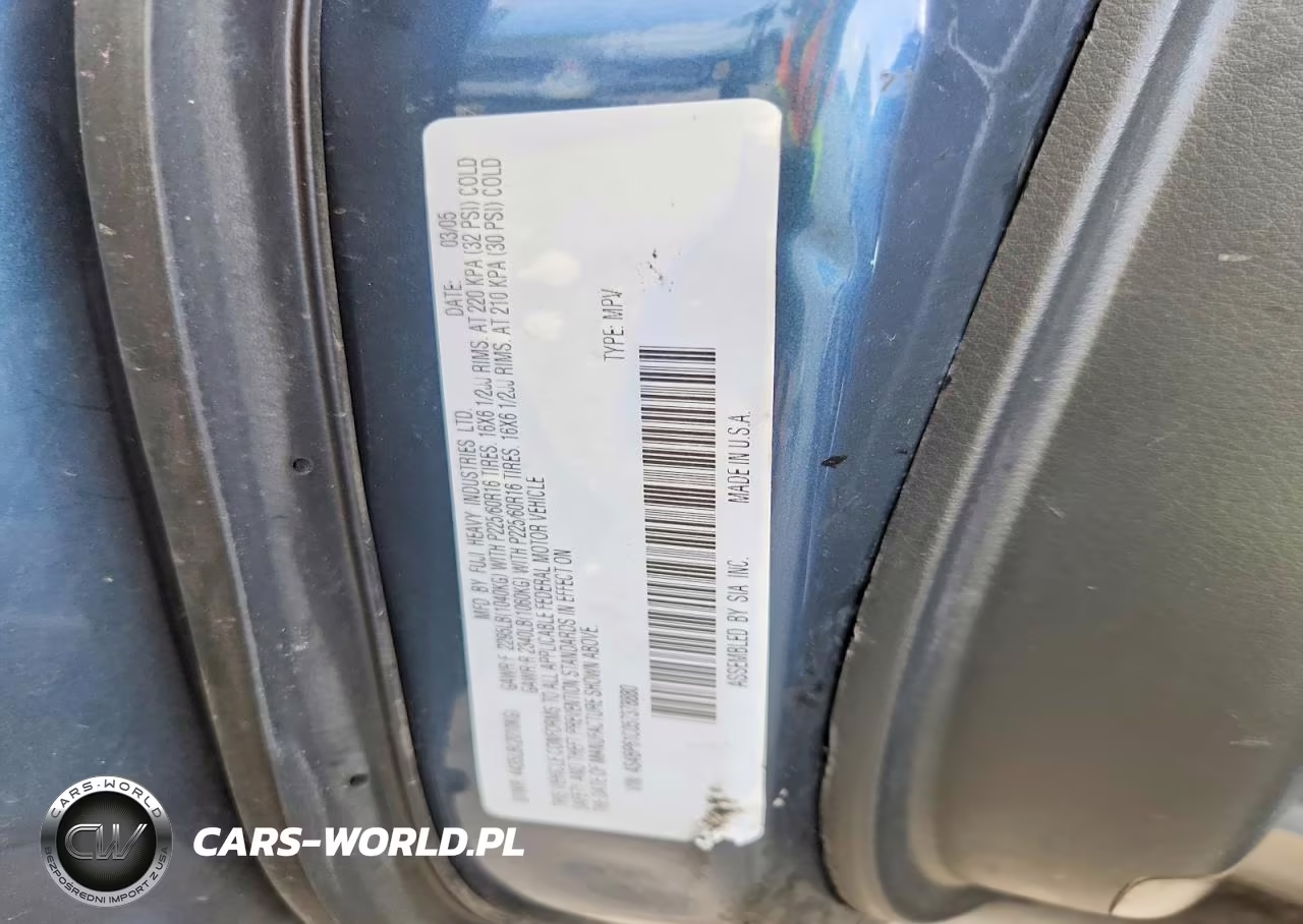 2005 Subaru Legacy Outback 2.5I VIN:4S4BP61C057378880 - 13