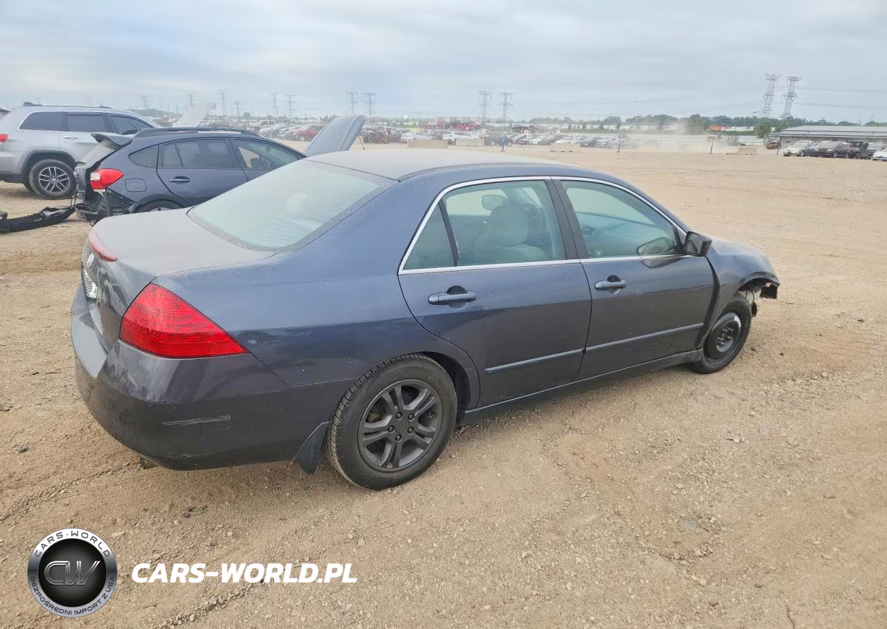 2007 Honda Accord Ex VIN:1HGCM567X7A081405 - 3