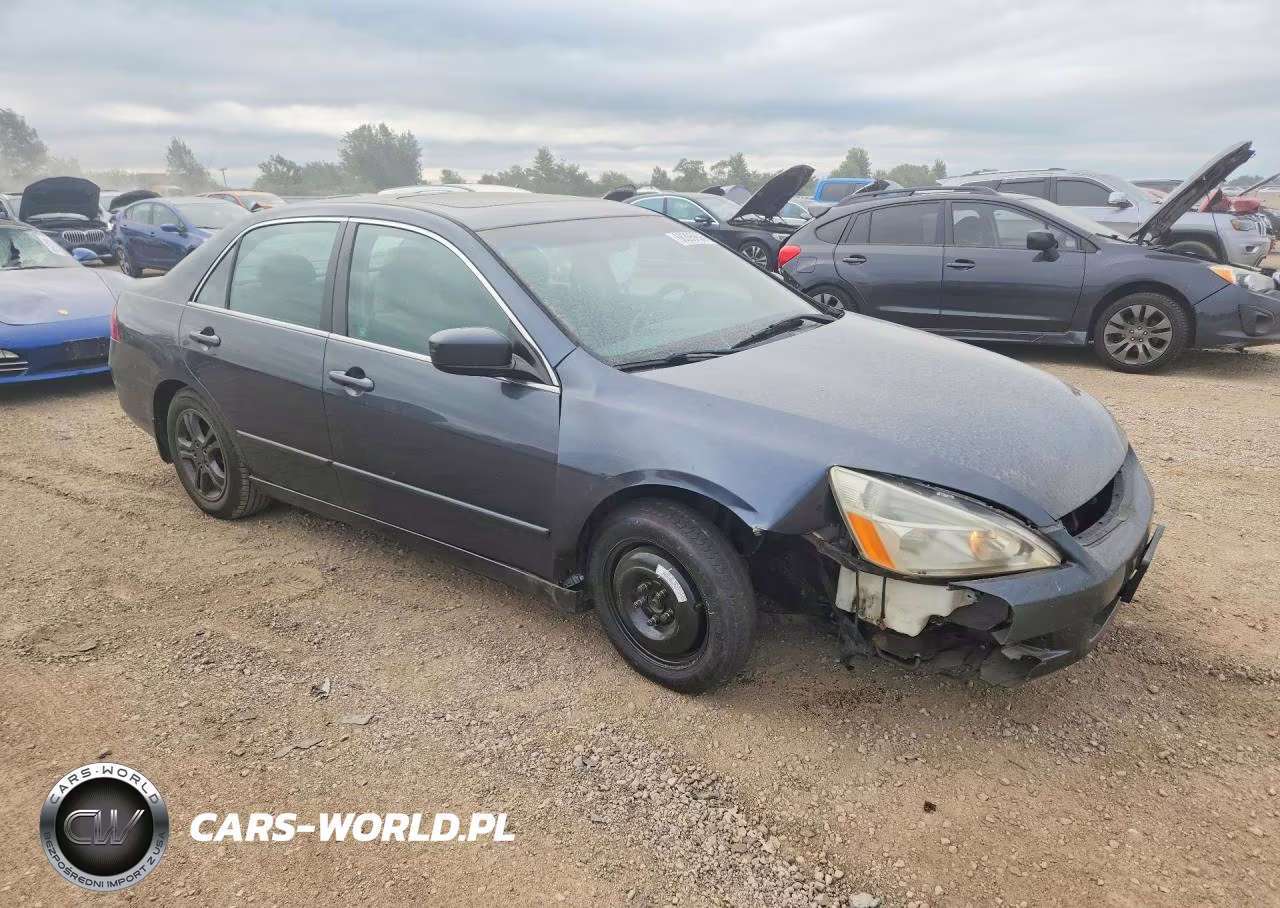 2007 Honda Accord Ex VIN:1HGCM567X7A081405 - 4