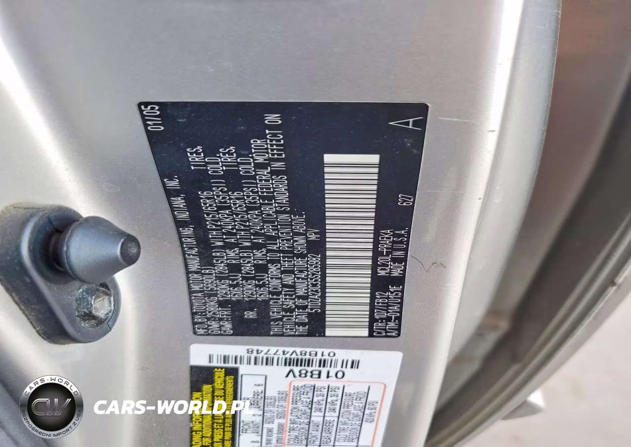 2005 Toyota Sienna Le 8 Passenger VIN:5TDZA23C35S285982 - 13