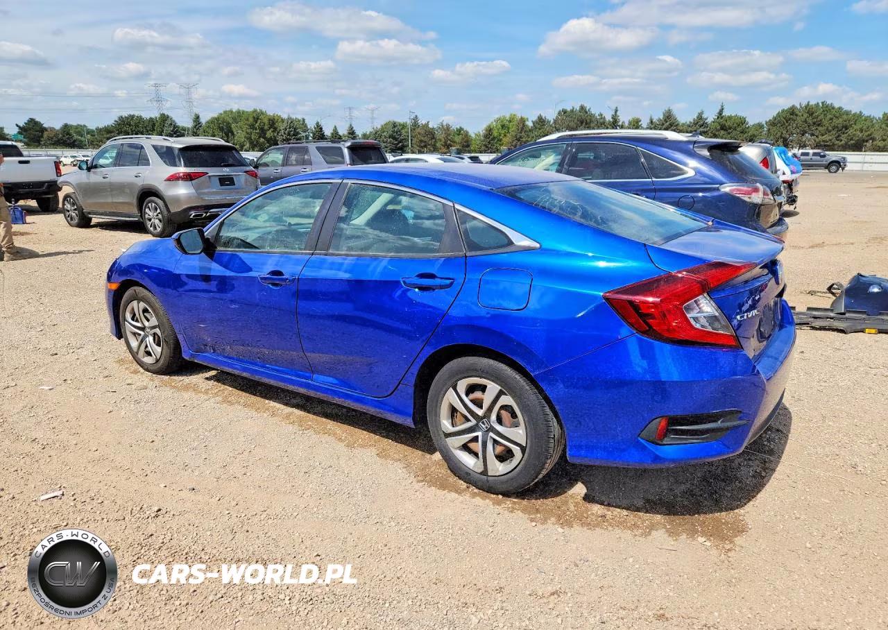 2017 Honda Civic Lx VIN:19XFC2F52HE057769 - 2