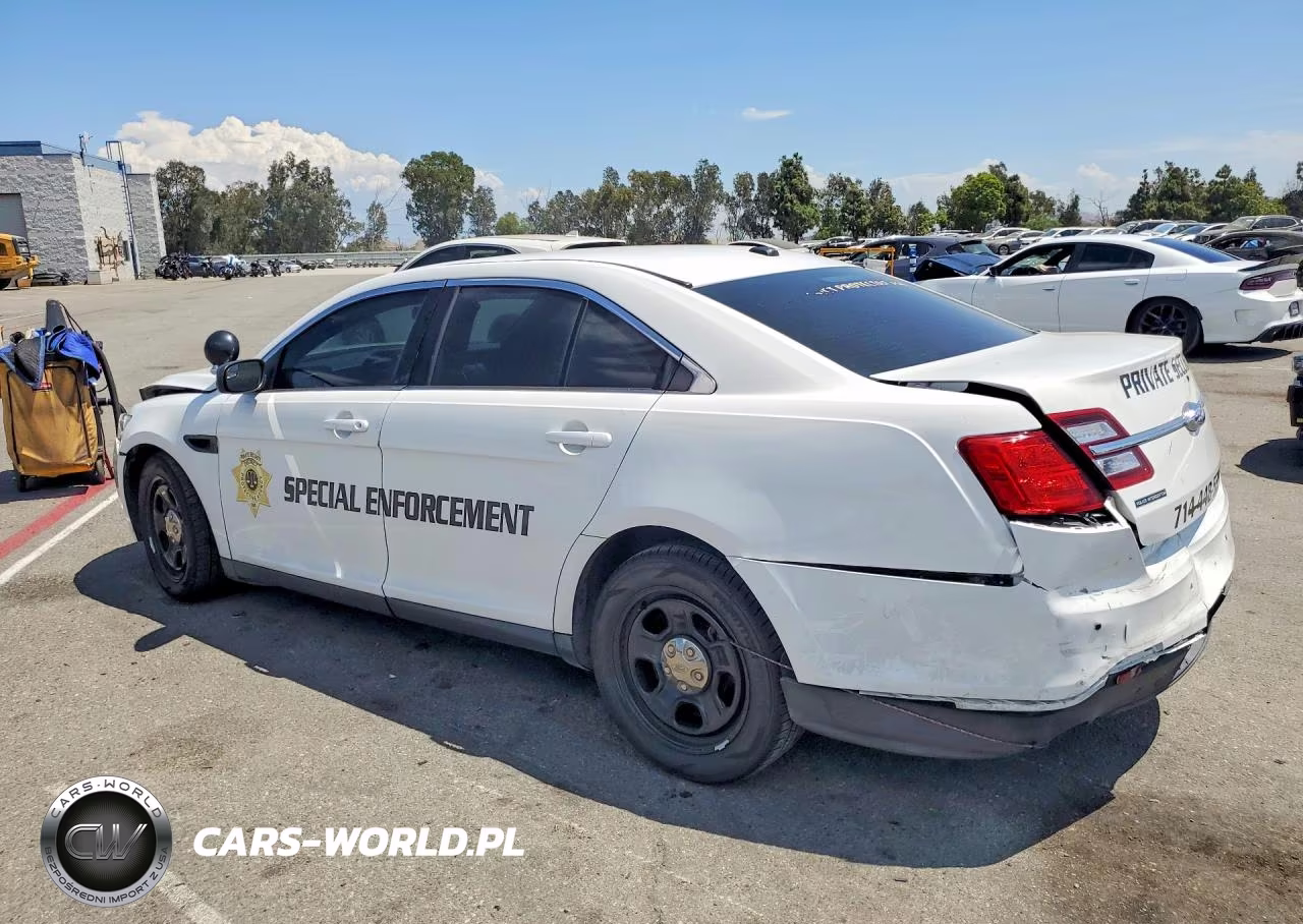 2017 Ford Taurus Police Interceptor VIN:1FAHP2L86HG100348 - 2