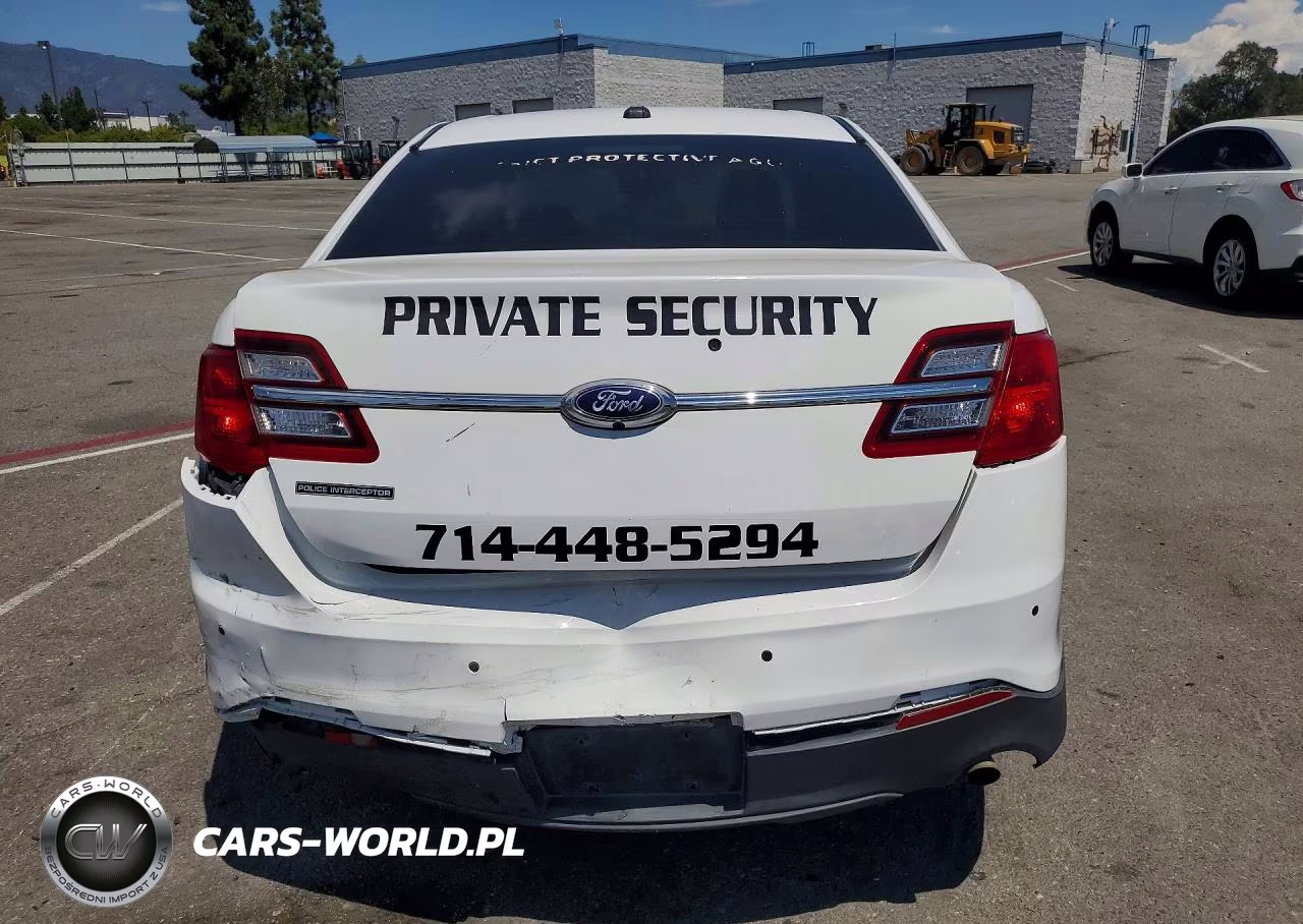 2017 Ford Taurus Police Interceptor VIN:1FAHP2L86HG100348 - 6