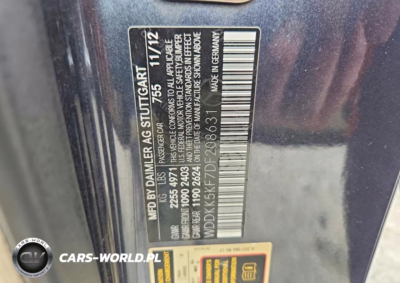 2013 Mercedes-Benz E 350 VIN:WDDKK5KF7DF208631 - 12