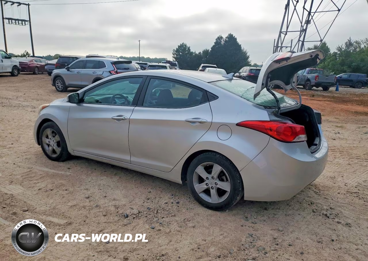 2013 Hyundai Elantra Gls VIN:KMHDH4AE6DU659237 - 2