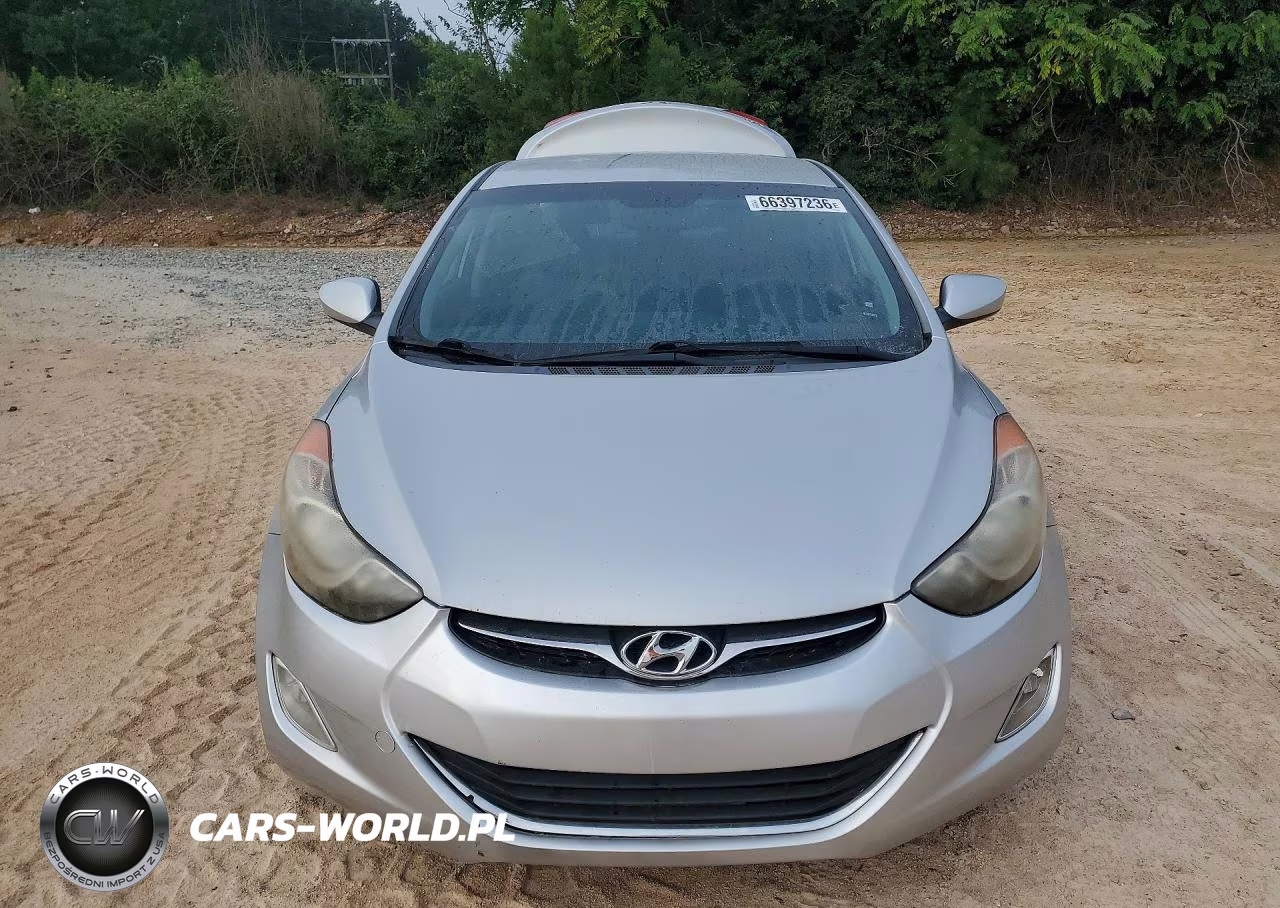 2013 Hyundai Elantra Gls VIN:KMHDH4AE6DU659237 - 5