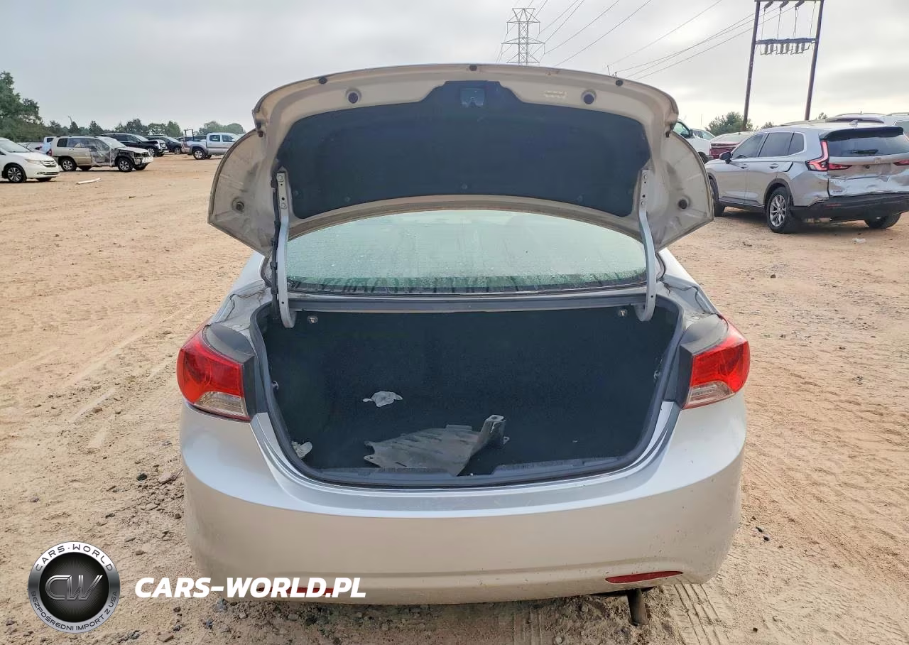 2013 Hyundai Elantra Gls VIN:KMHDH4AE6DU659237 - 6