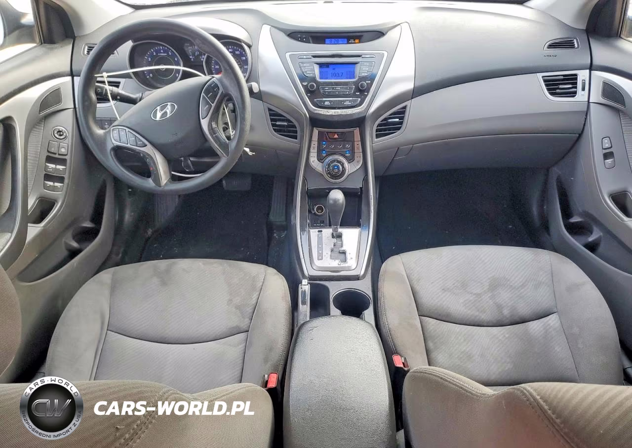 2013 Hyundai Elantra Gls VIN:KMHDH4AE6DU659237 - 8