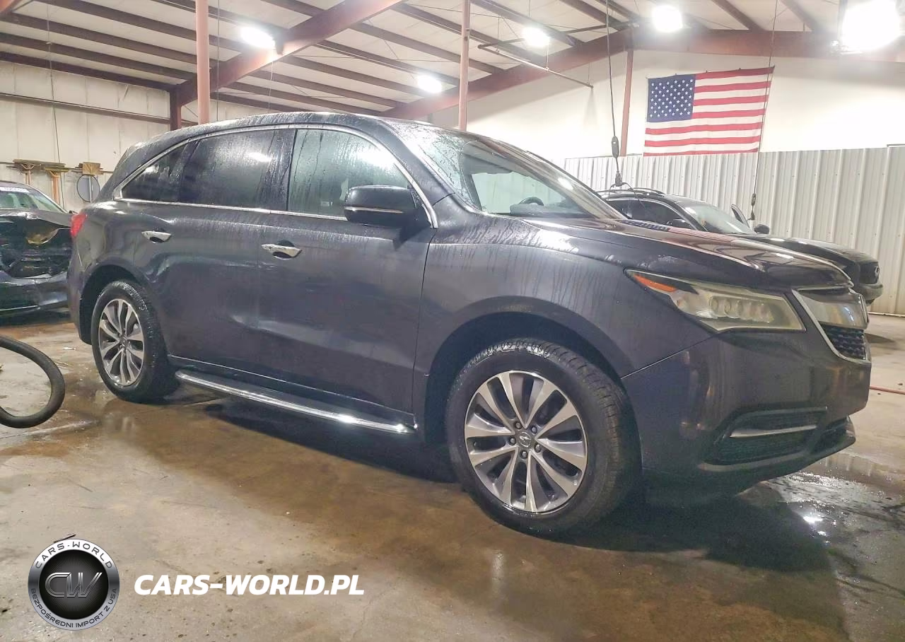 2015 Acura Mdx Technology VIN:5FRYD4H68FB017029 - 4