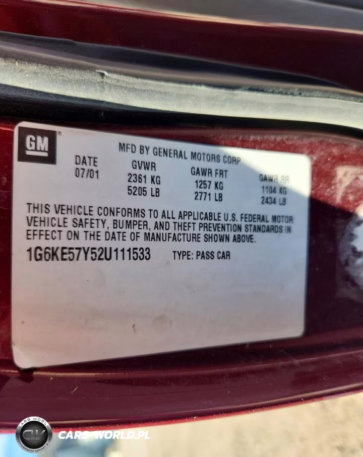2002 Cadillac Deville Dhs VIN:1G6KE57Y52U111533 - 12