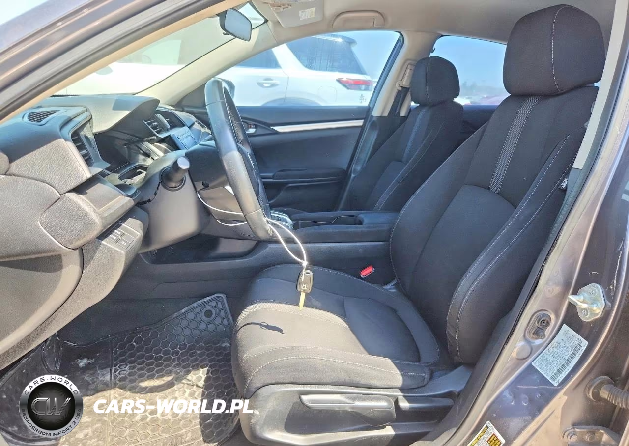2021 Honda Civic Lx VIN:2HGFC2F62MH513083 - 7